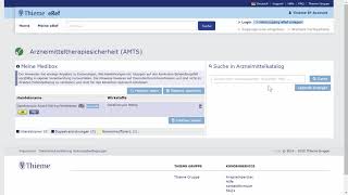 eRef AMTS – alles, was Sie zur Absicherung Ihrer Arzneimittel-Therapie brauchen