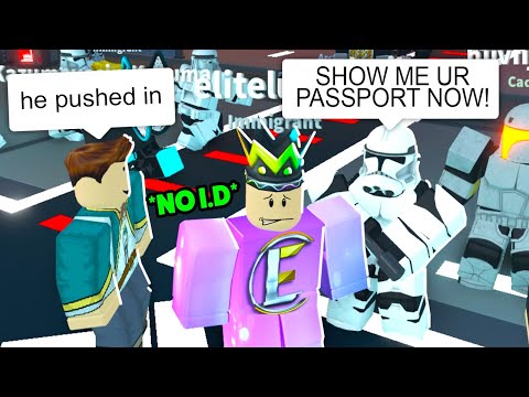 Roblox Star Wars Border But I Have No I D Funny Moments Youtube - star wars is everywhere and now its officially in roblox too