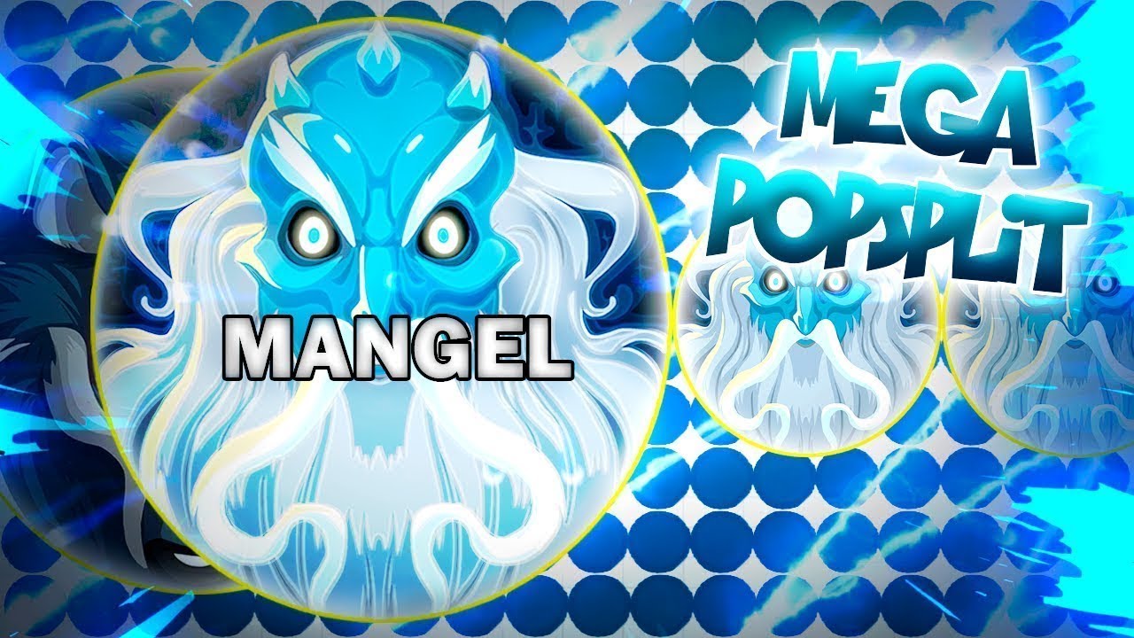 AGARIO  BIGGEST BACKWARD POPSPLIT BY AGAR MANGEL