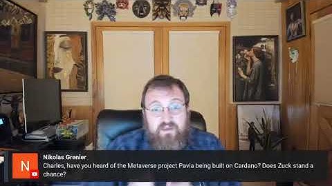 Charles Hoskinson on Have you heard of the Metaverse project Pavia being built on Cardano Does Zuck
