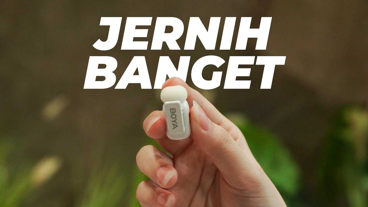 Mic wireless PALING SENYAP 2025! Review mic Boya Mini-13 wireless for iphone and android