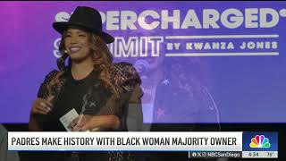 KNSD-SD: Padres Make History with Black Woman Majority Owner (feat. President Ashanti Hands)