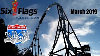 Six Flags Magic Mountain - March 2019