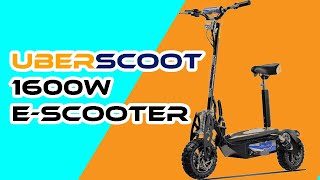 UberScoot 1600w E-Scooter Review : Best Powerfull electric scooter