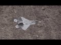 LOW LEVEL F-22A  RAPTORS STAR WARS CANYON