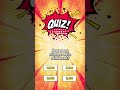 😲 Can You Beat the 30 Second Quiz? #games #quiz #shorts