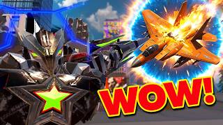 Mechaman vs Jets in HERO X HERO