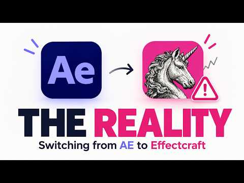 Is Effectcraft Actually Better Than After Effects?