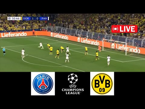 Paris Saint-Germain contre Borussia Dortmund | Demi-finale | Efootball Pes 21 Gameplay