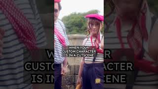 Your custom character in a cutscene #gaming #cosplay #shorts