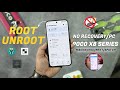 How to Root &amp; Unroot POCO X8 Pro Max (Series) without PC 🖥 Step by Step Guide 