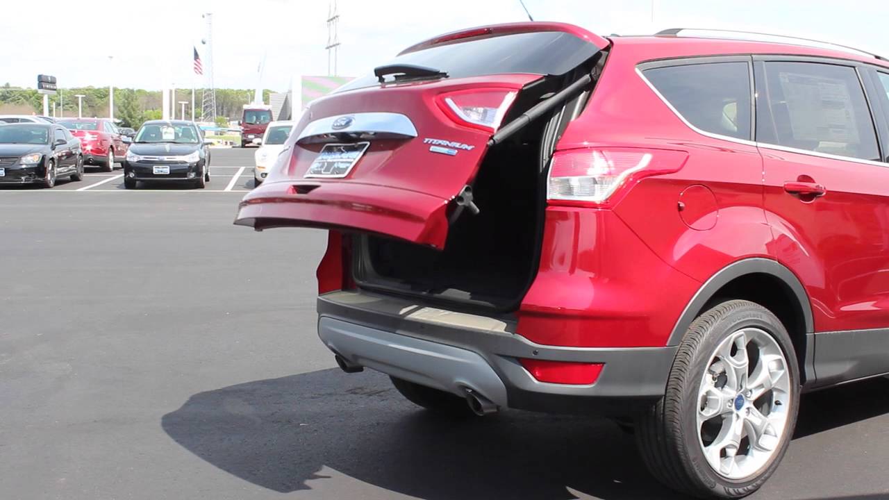 2017 Ford Escape Liftgate Won't Open