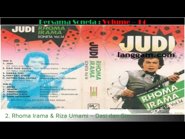078. Rhoma Irama - Soneta Volume 14 Album Judi class=