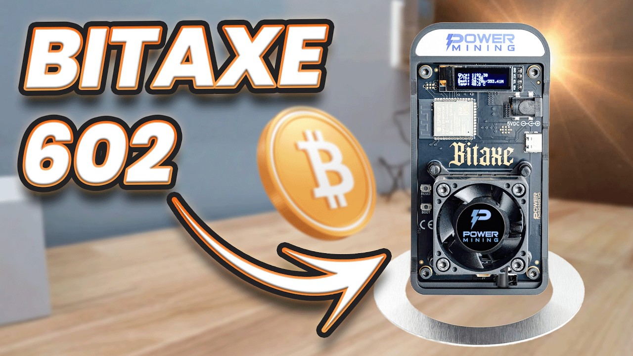 Bitaxe Gamma 602 Review - Worth The Upgrade? - YouTube