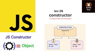 Want Javascript Mastery? Learn Constructor NOW