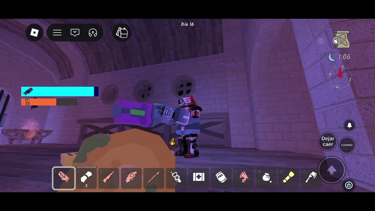 Cleaning the Fortress - 99 Nights in the Forest - Roblox