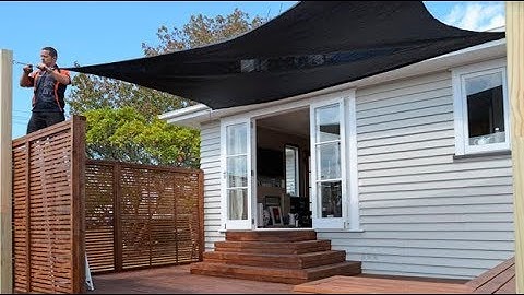 How to Install Shade Sails | Mitre 10 Easy As DIY