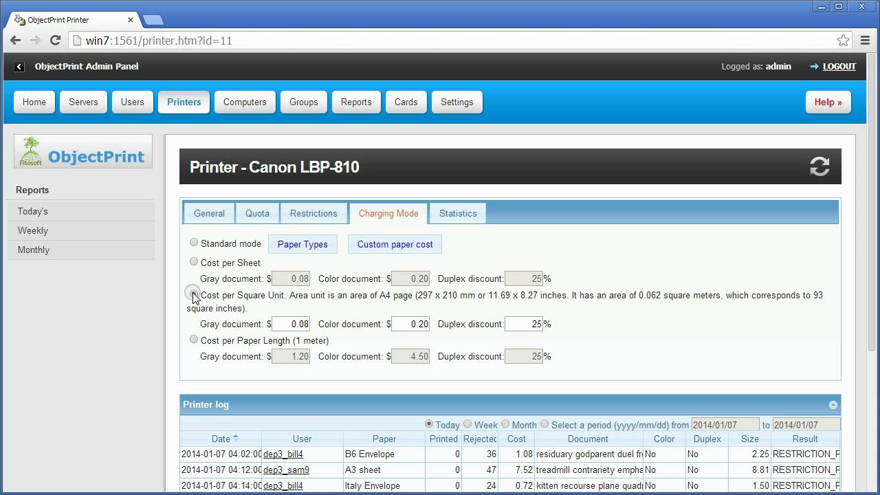 ObjectPrint 4.2 Features