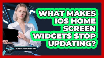 What Makes iOS Home Screen Widgets Stop Updating? - All About Operating Systems