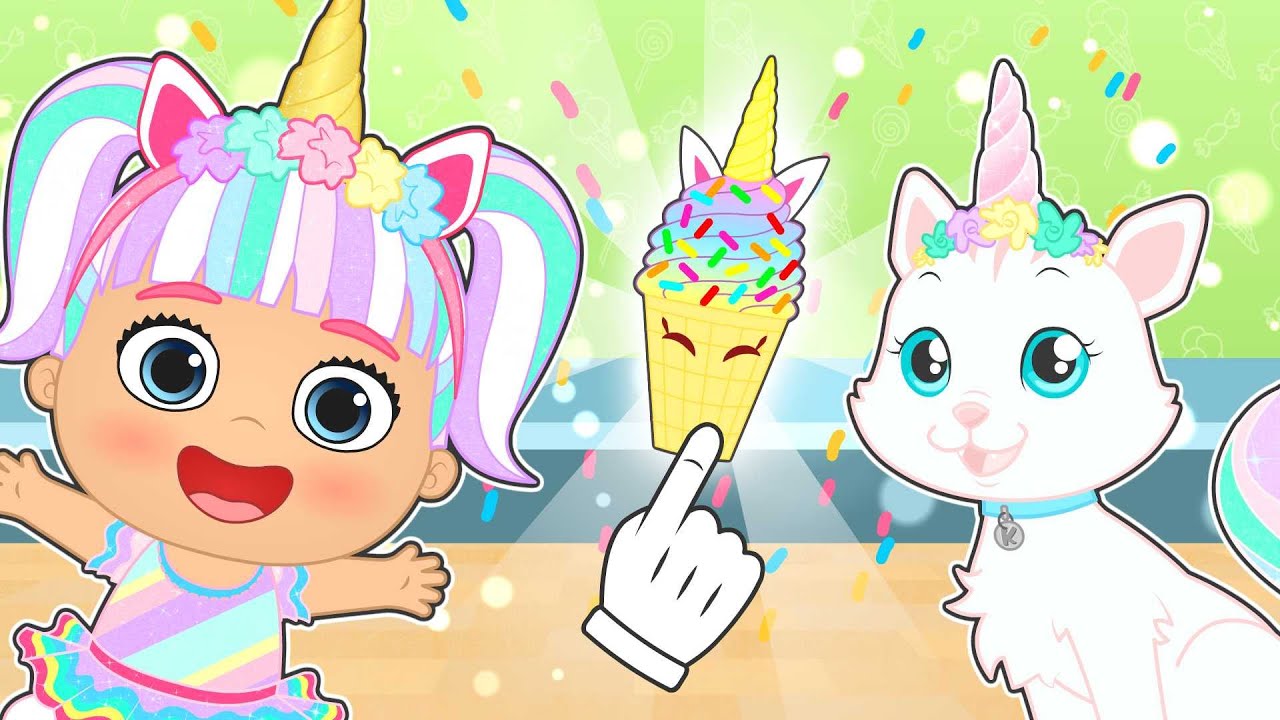 kikis.momo.yousay、ドンドン、lili.ミルク、coo まとめ BABIES LILY AND KIRA 🍨🦄 How to Cook Unicorn Ice Cream - YouTube