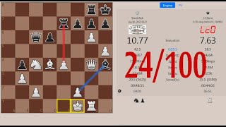 TCEC S23 SuFi – Rd 24: The Most Unbelievable &amp; Wicket Queen Sac In Stockfish 16 vs LCZero