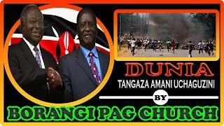 Dunia (Tangaza Amani na Upendo Uchaguzini)- @borangipagchurch22