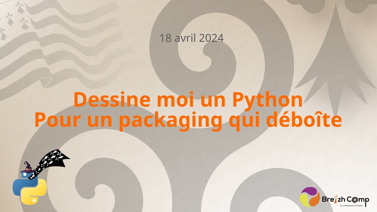 [Python] "Dessine-moi un Python" - pour un packaging qui déboîte - YouTube