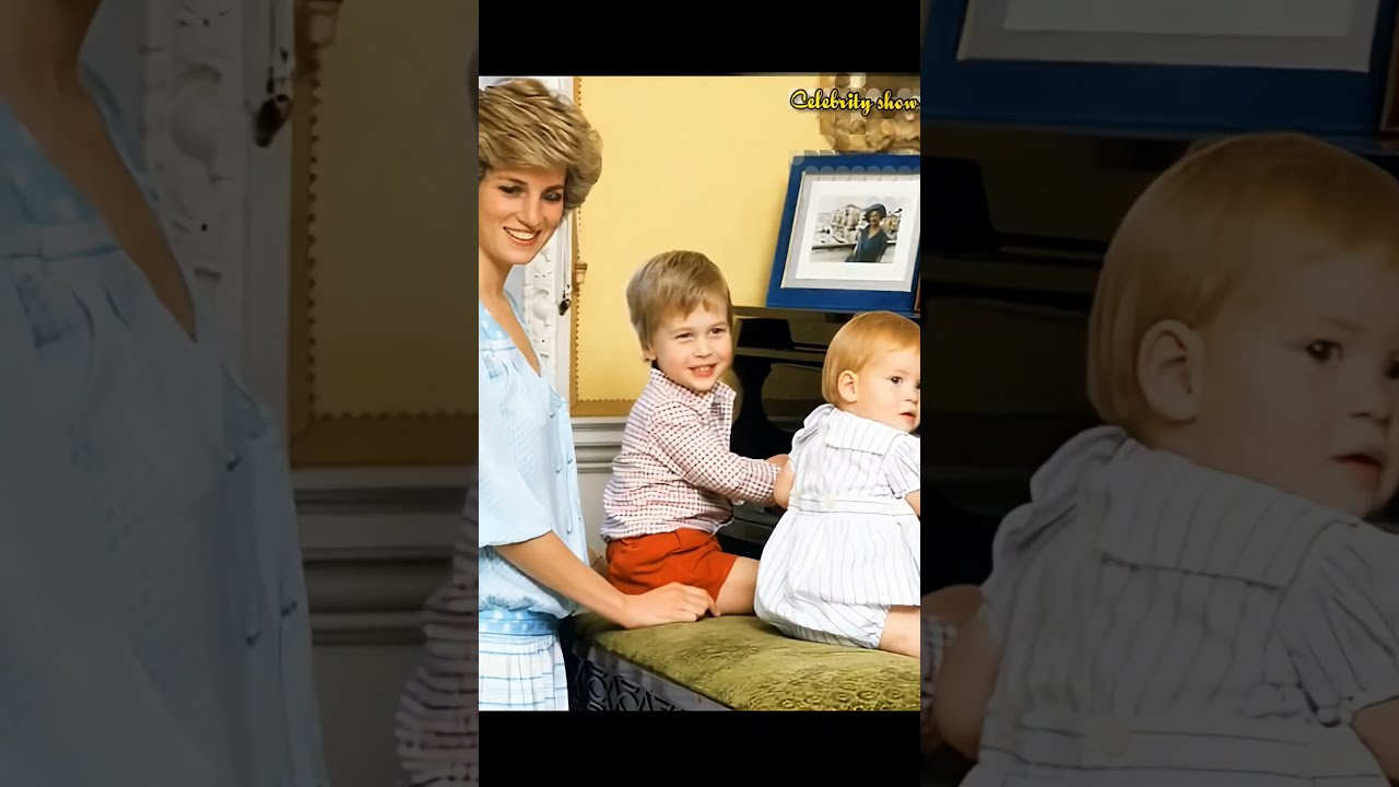 Prince William And Harry Little Charm Britishroyalfamily Royal Diana
