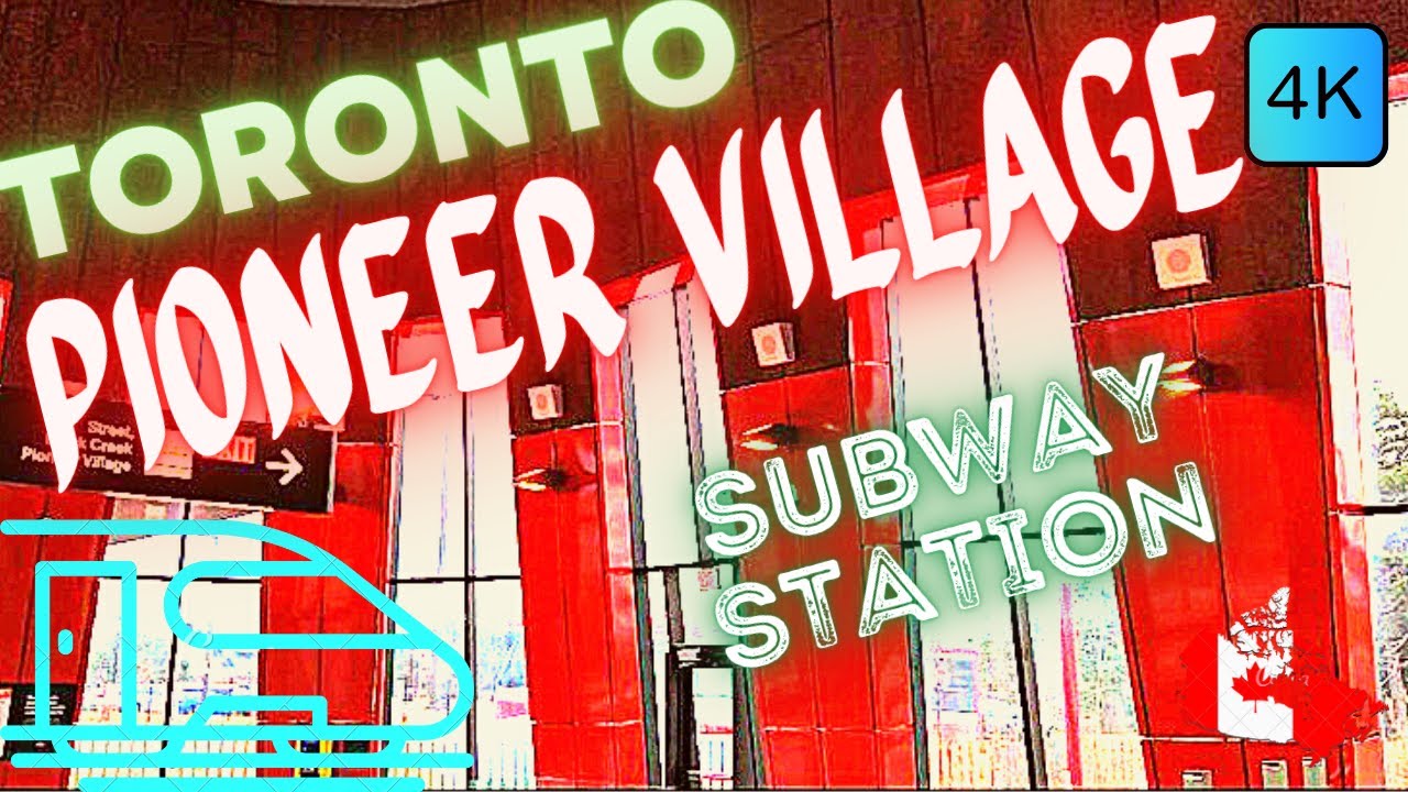TORONTO, CANADA 🇨🇦 – PIONEER VILLAGE STATION, LINE 1 – 4K SUBWAY STATION WALK