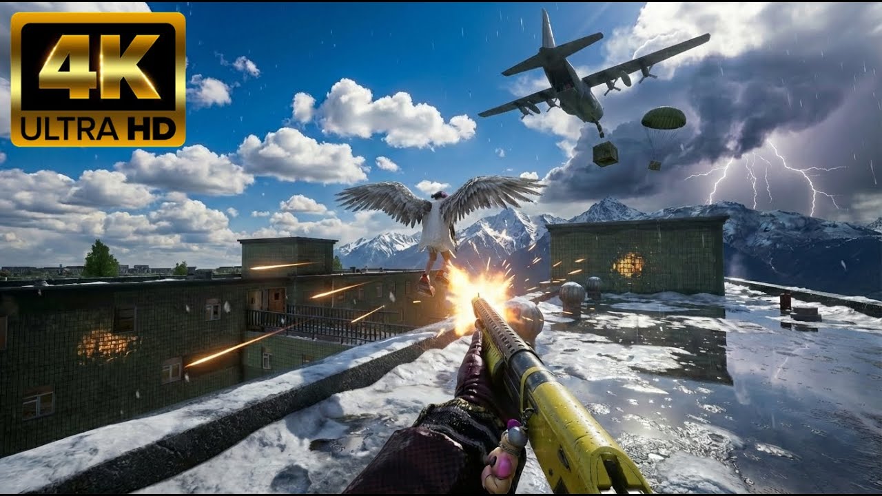 *NEW* ERANGEL SOLO SNIPER GAMEPLAY : 9800X3D RTX 5070 TI(NO COMMENTARY)