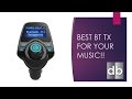 Best FM Bluetooth Transmitter For Older Cars KM19 + Mag Mount