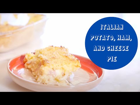 Italian Potato, Ham, and Cheese Pie (Gattò di Patate) | Food of the Italian Islands