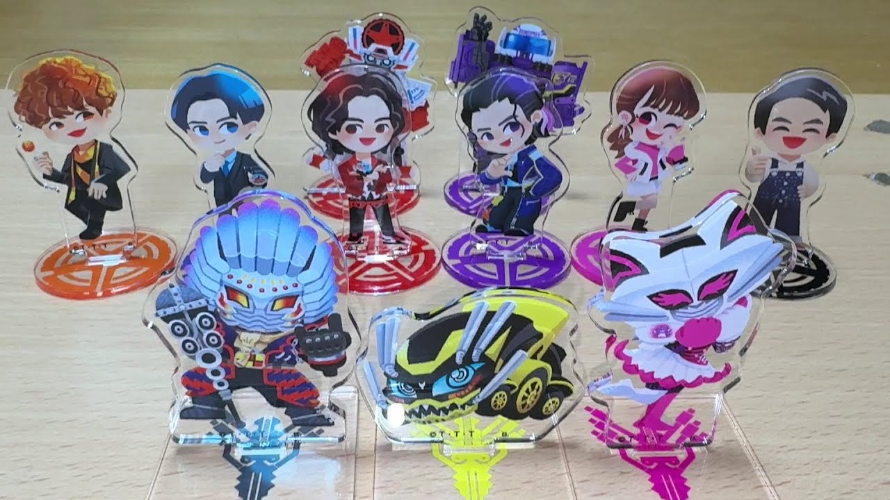 アクリルスタンド】爆上戦隊ブンブンジャー プレバン限定デフォルメ 