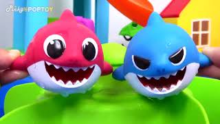 Baby Shark family Bath water gun Play - PinkyPopTOY
