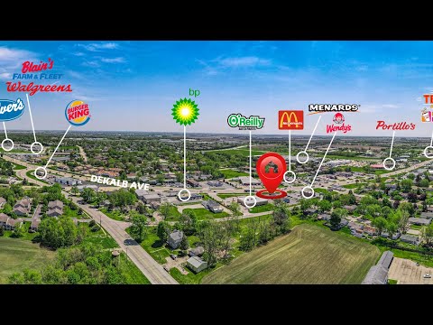 1625 Dekalb Ave, Sycamore, IL home video tour
