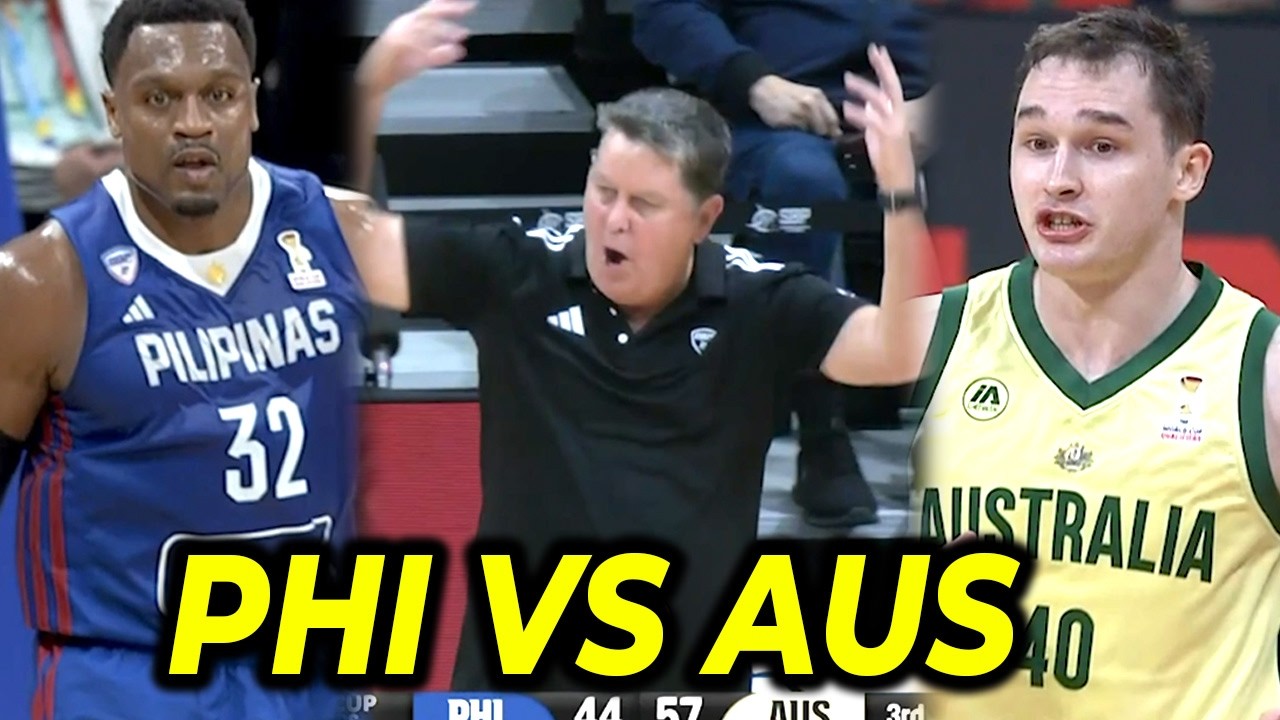 For the first time since 2018 BRAWL, highblood si Coach Tim Cone| Philippines vs Australia