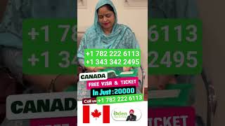 Free Visa|Free Ticket|Sardar Jagmohan Singh|Canada Jobs|Eden Food Company|WhatsApp +17822226113