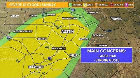 Live Radar: Tracking potential for severe thunderstorms around Central Texas | KVUE