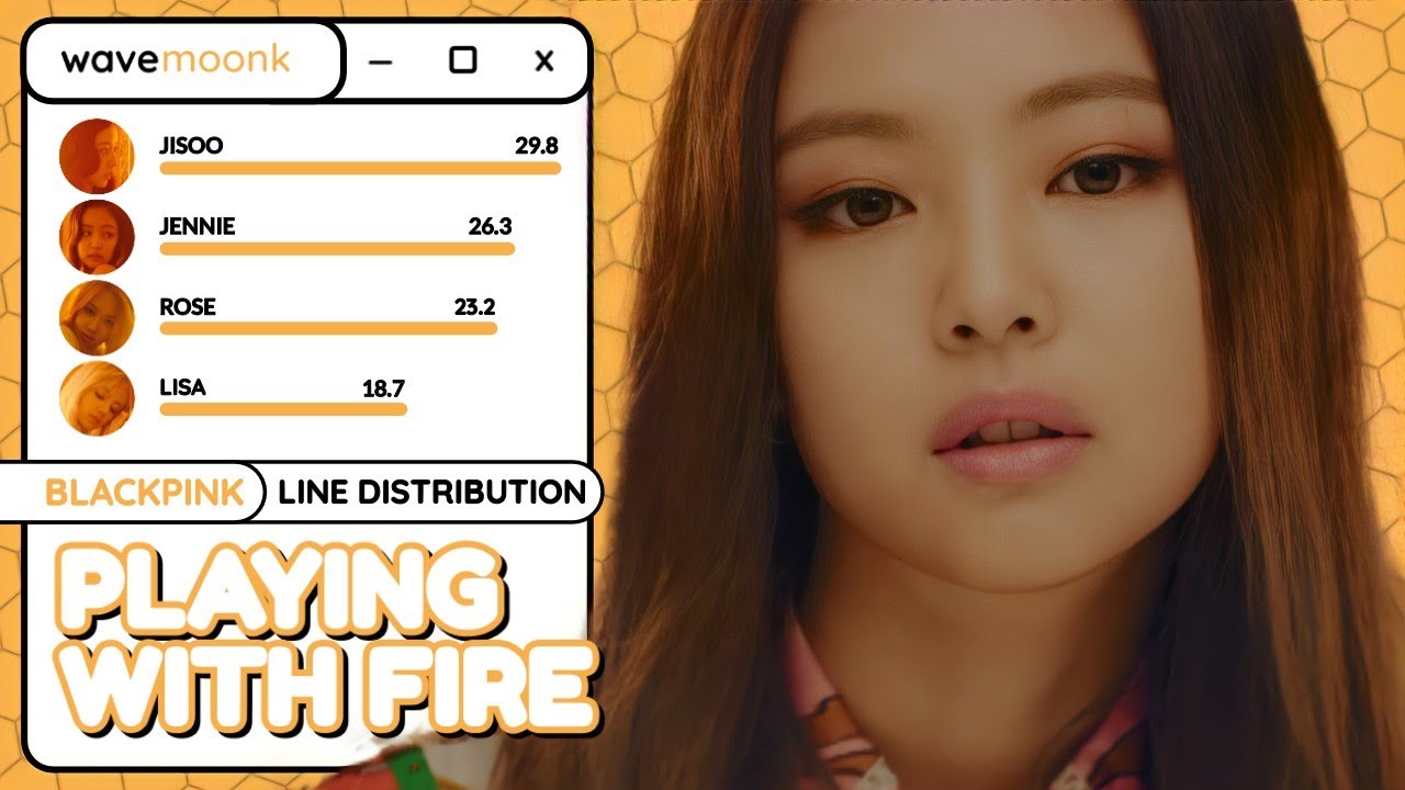 BLACKPINK - Playing With Fire (Line Distribution)
