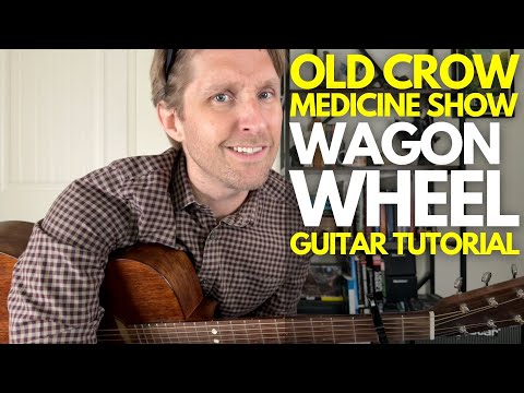 Wagon Wheel by Old Crow Medicine Show Guitar Tutorial - Guitar Lessons with Stuart!