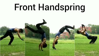 Front Handspring Practice | How to Handspring | Handspring Tutorial | Calisthenics| INDIAN CaliMove