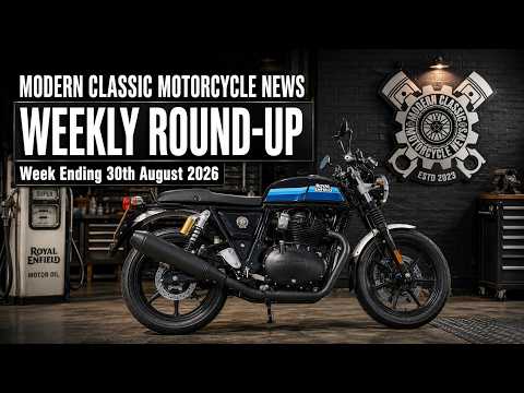 Modern Classic Motorcycle News Weekly Round-Up | 30th August 2026