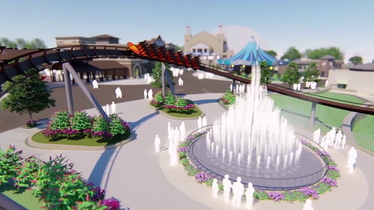 Hersheypark Chocolatetown digital rendering YouTube