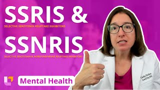 SSRIs & SSNRIs: Therapies  Psychiatric Mental Health Nursing | @LevelUpRN
