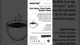 evervis - Speed &amp; Performance #smartphone #animation #technology #website #web3 #design