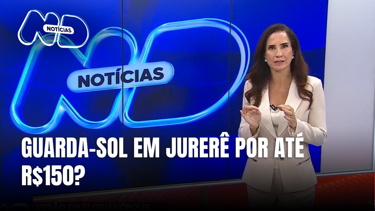 Fiscais investigam por que guarda-sol em Jurerê custa R$150