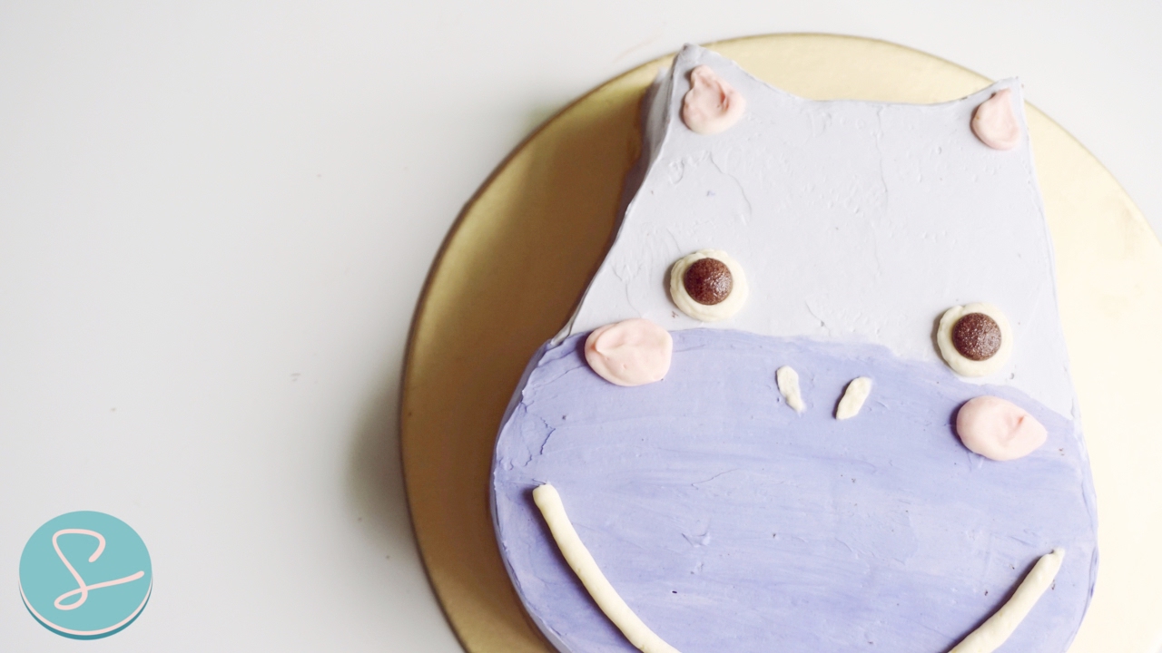 Hippo Cake Tutorial Sumopocky Youtube