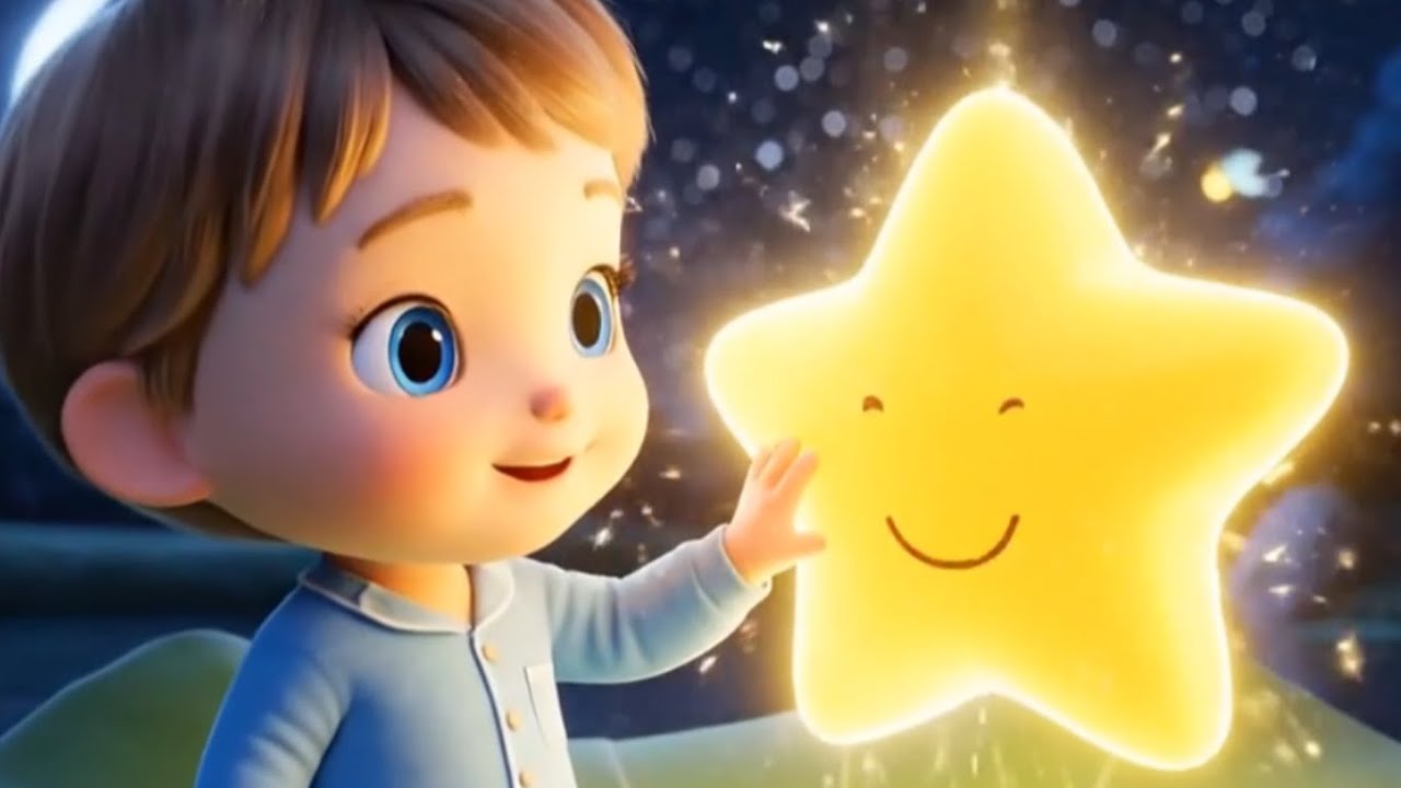 🌟 Twinkle Twinkle Little Star Lullaby | Relaxing Sleep Music That Soothes Quickly