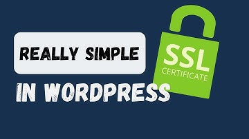 Really Simple SSL Plugin für WordPress einrichten