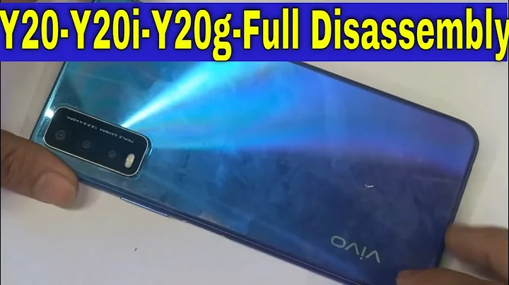 How to vivo y20 lcd replacement y20 disassembly/y20 battery remo/y20 screen replacement/y20 bak part
